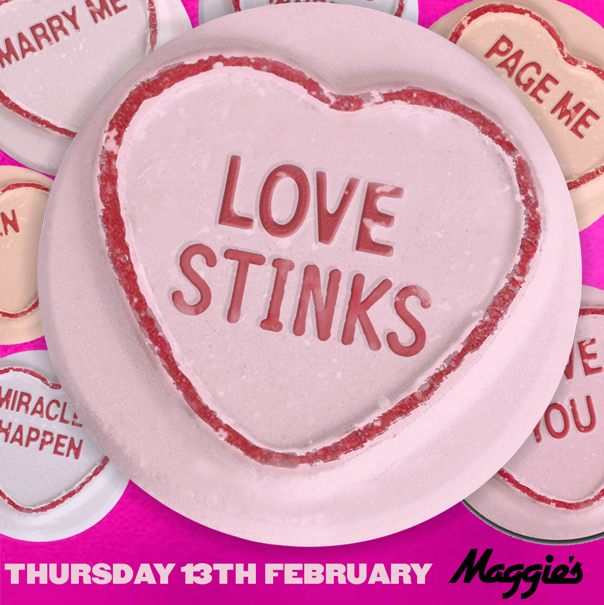 Love Stinks! Anti-Valentine’s Party