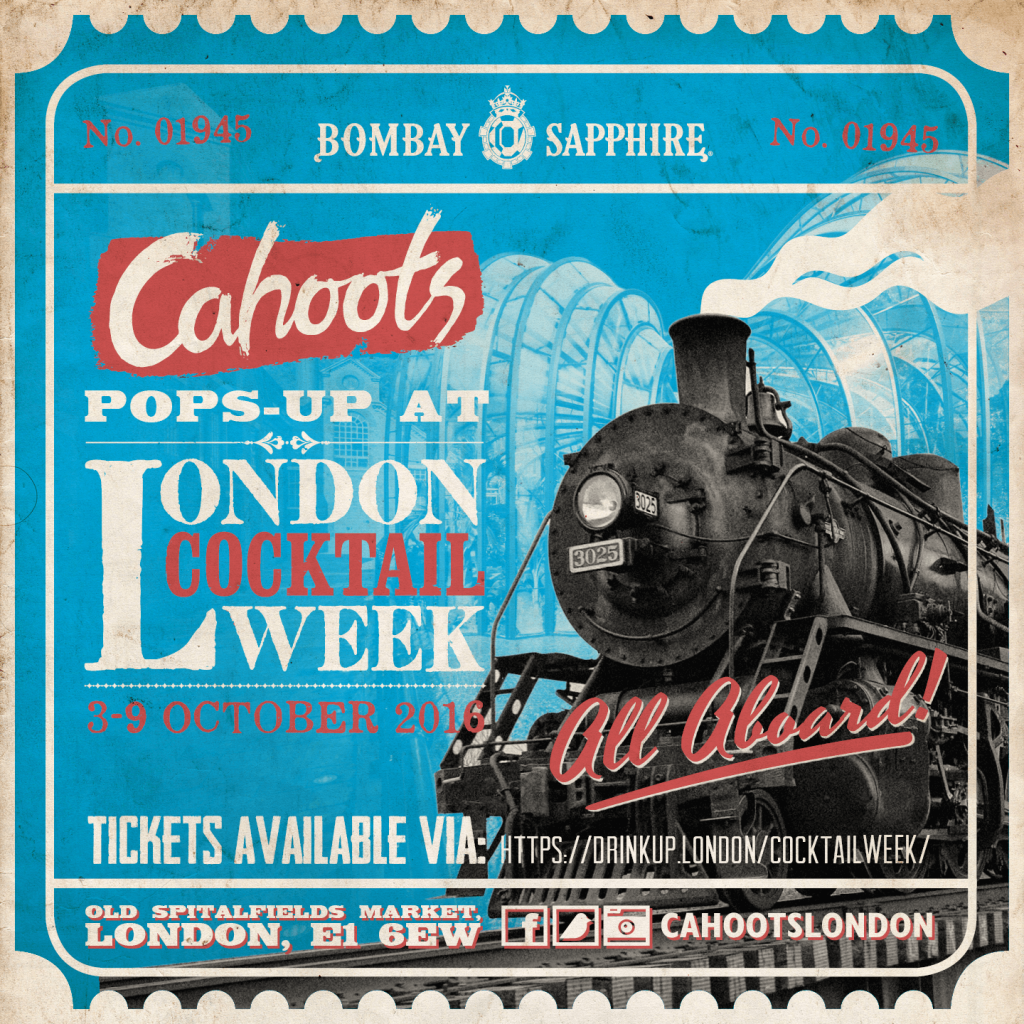 Cahoots PopUp at London Cocktail Week Inception Group