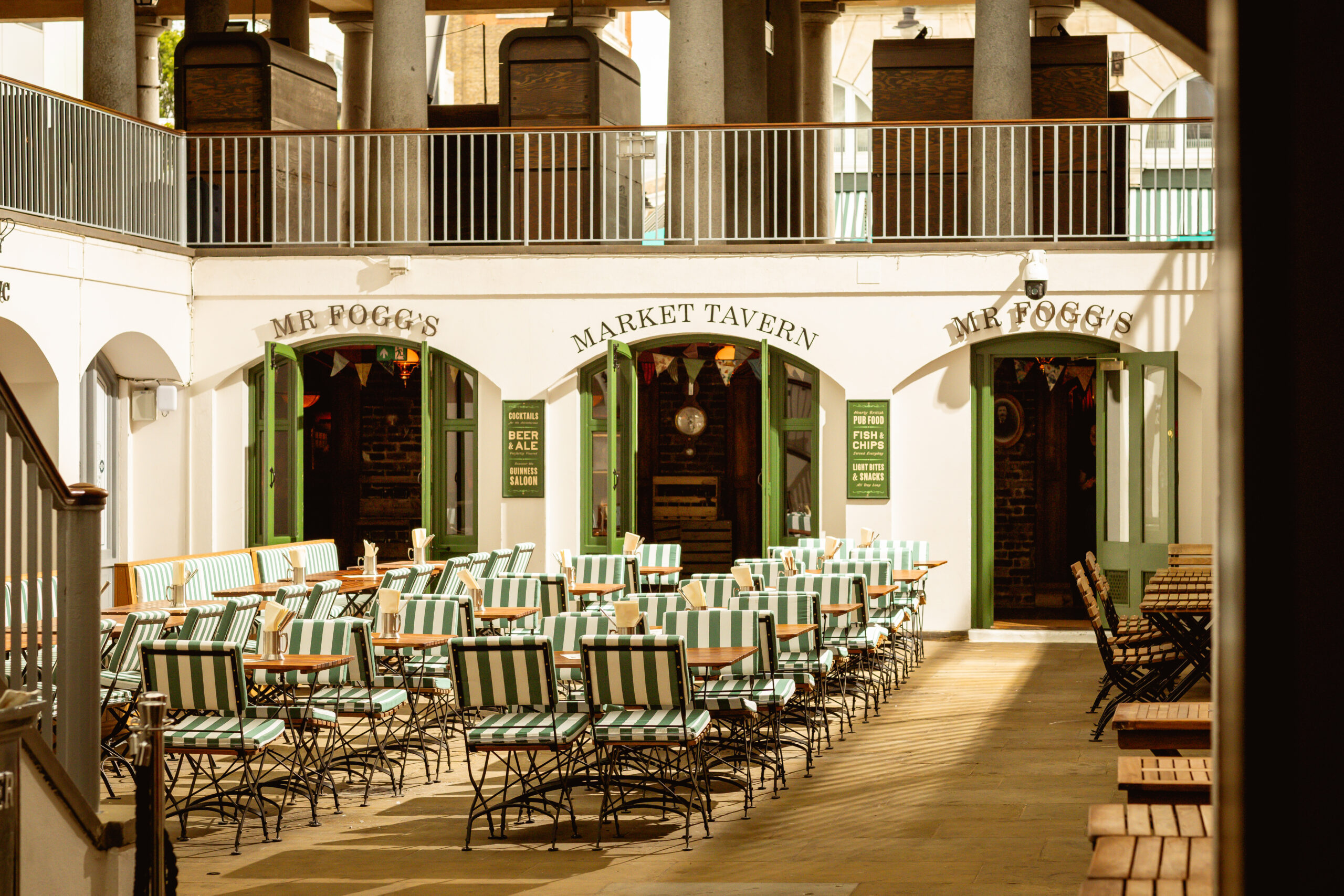 Mr Fogg’s Market Tavern – The Courtyard Terrace – Venue Hire