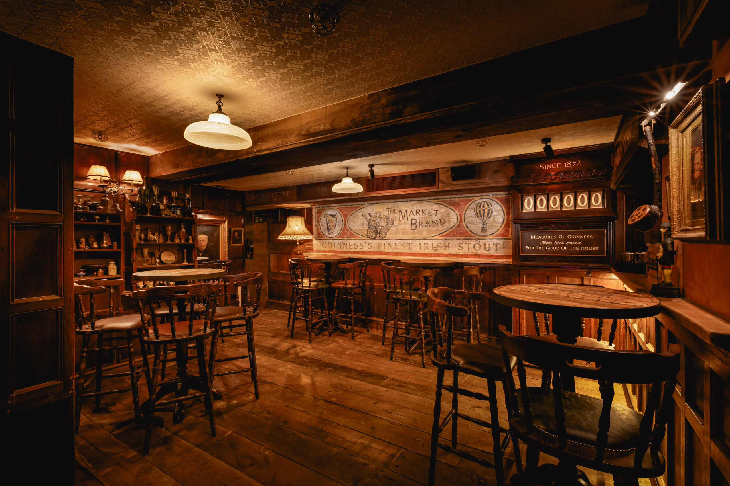 Mr Fogg’s Market Tavern – The Guinness Saloon – Venue Hire