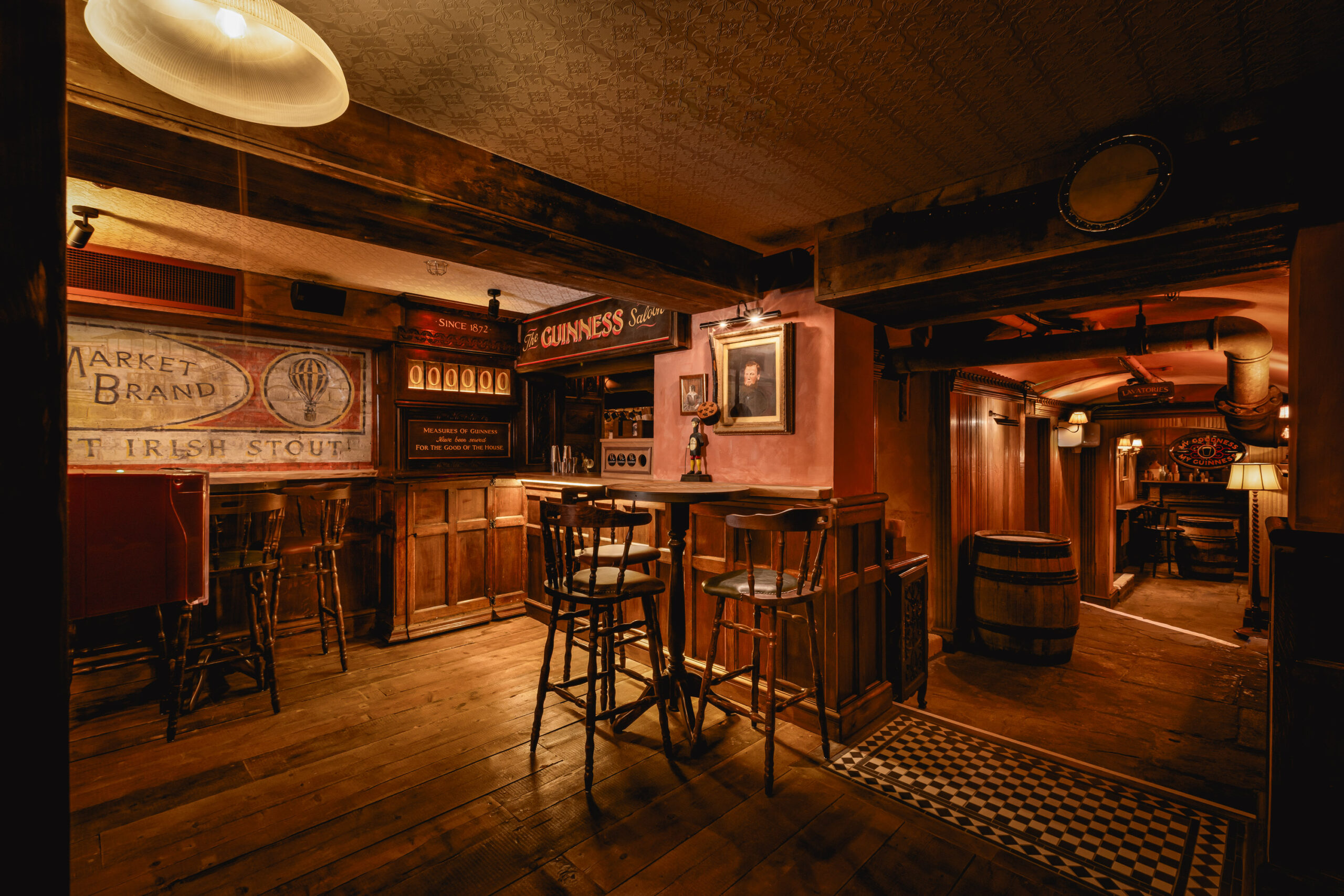 Mr Fogg’s Market Tavern – The Guinness Saloon – Venue Hire